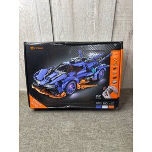 BAV Super Plated Sports Car Building Kit Model Electric Driftable Remote Control
